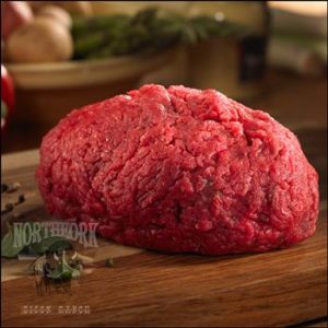 Viande hachée de bison du Québec