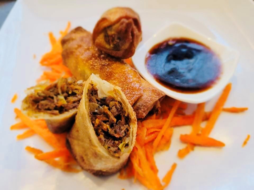 Croustillant au confit de canard
