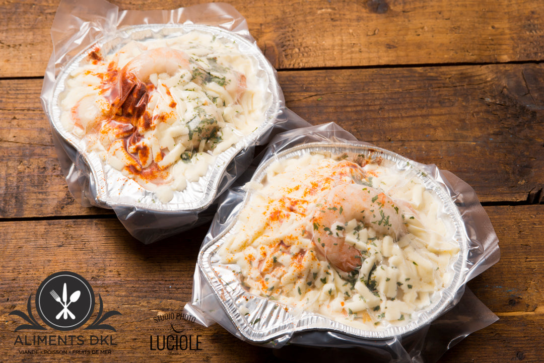 Coquille st jacques avec pommes de terre