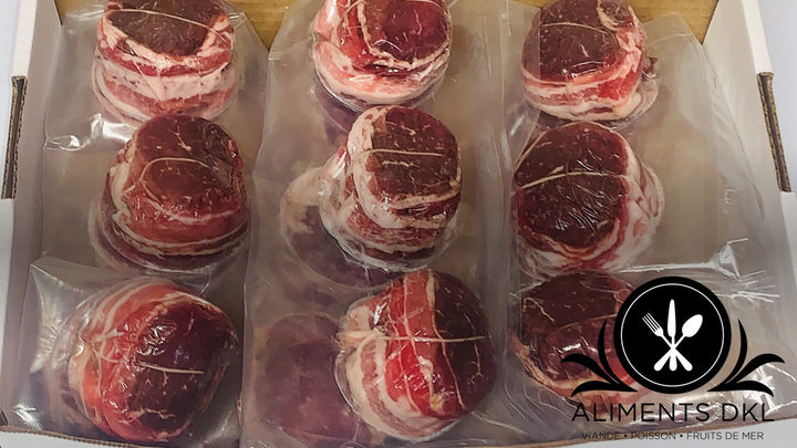 Beef tournedos with or without bacon