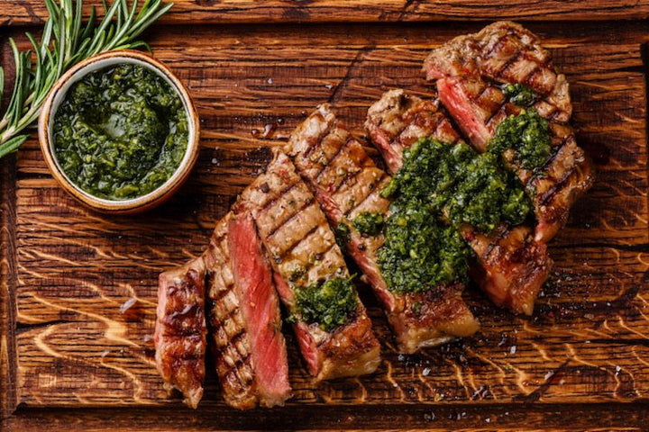 Black Angus AAA 1855 sirloin aged 40 days