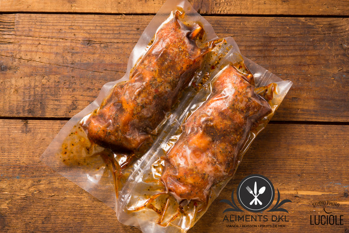 Brochettes de saumon à l’érable