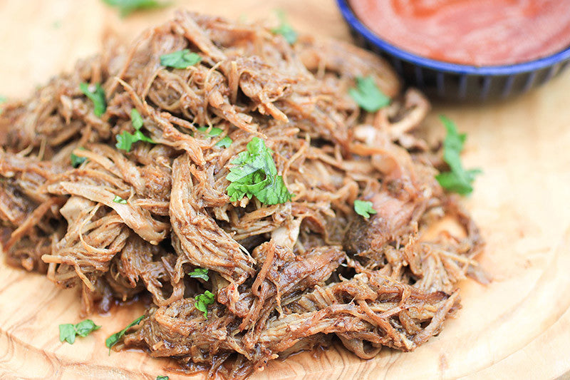 Shredded duck confit