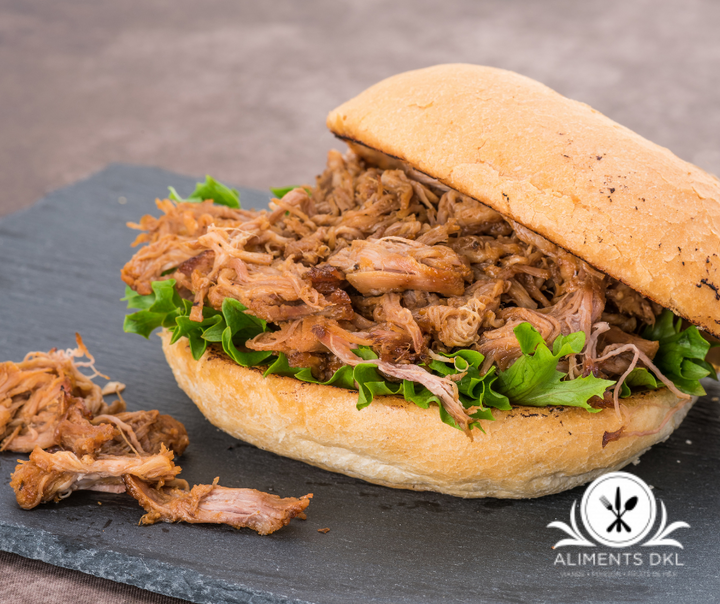 Shredded Quebec pork (cooked)