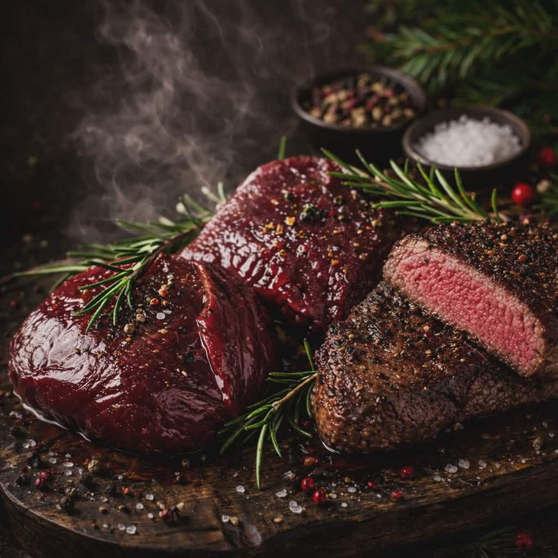 viande de gibier Québec cerf sanglier viande sauvage premium livraison viande Québec aliments DKL wapiti