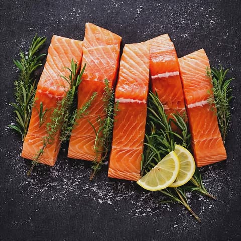 Sélection de poissons surgelés haut de gamme saumon morue sole aiglefin livrés partout au Québec