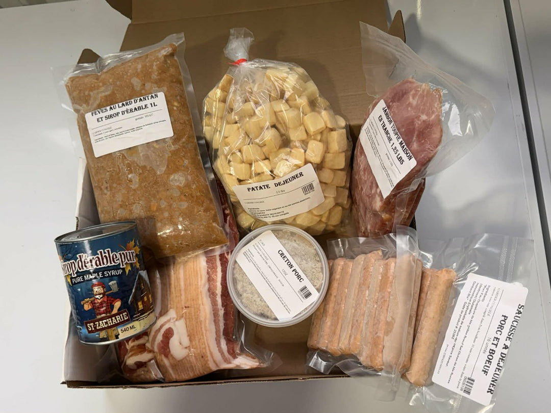 Boîte Cabane à sucre DKL – Repas traditionnel du Québec (Brunch & Temps des sucres)