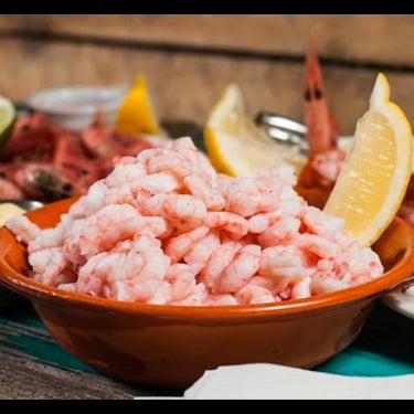 Crevettes nordiques du Québec décortiquées et surgelées en format 4 x 250 g – Aliments DKL