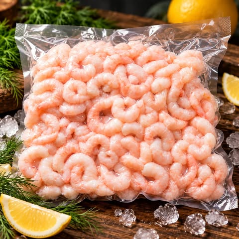 Crevettes nordiques du Québec décortiquées et surgelées en format 4 x 250 g – Aliments DKL