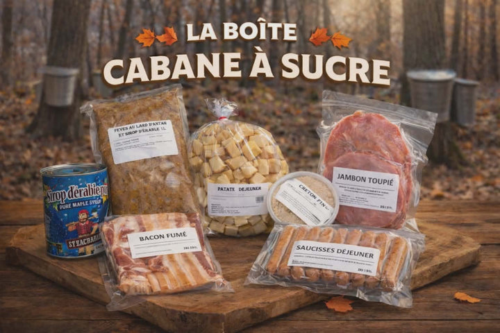 Boîte Cabane à sucre DKL – Repas traditionnel du Québec (Brunch & Temps des sucres)