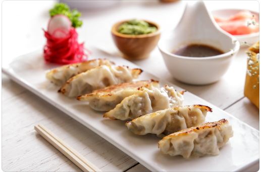 Pork &amp; Kimchi Dumpling