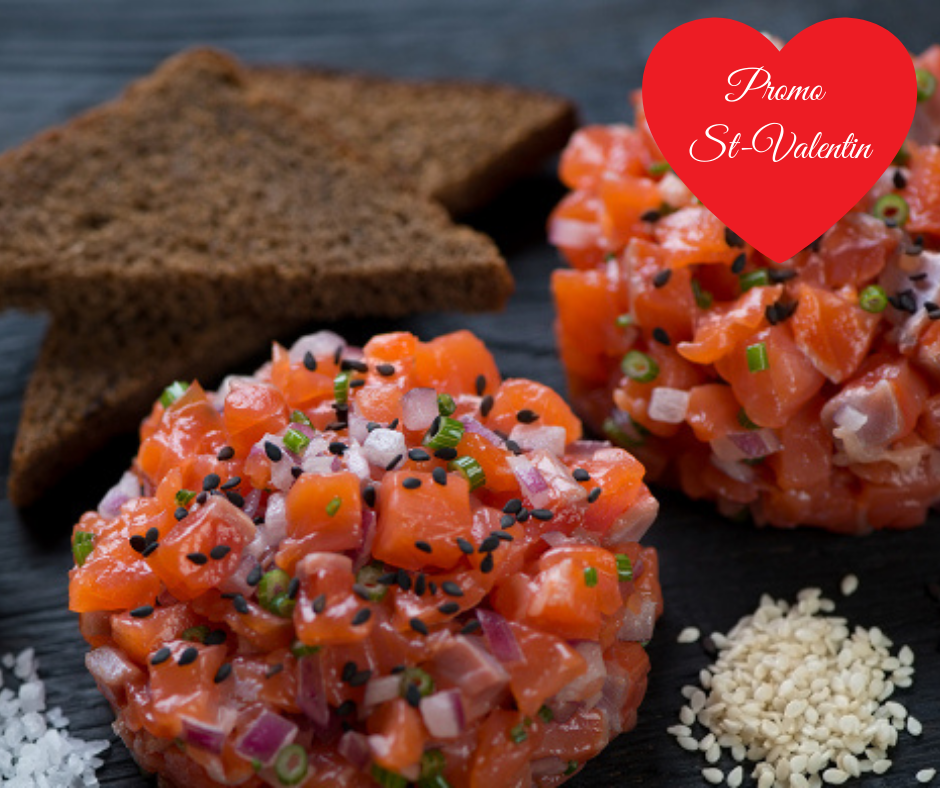Duo - Tartare 2 saumons / boeuf