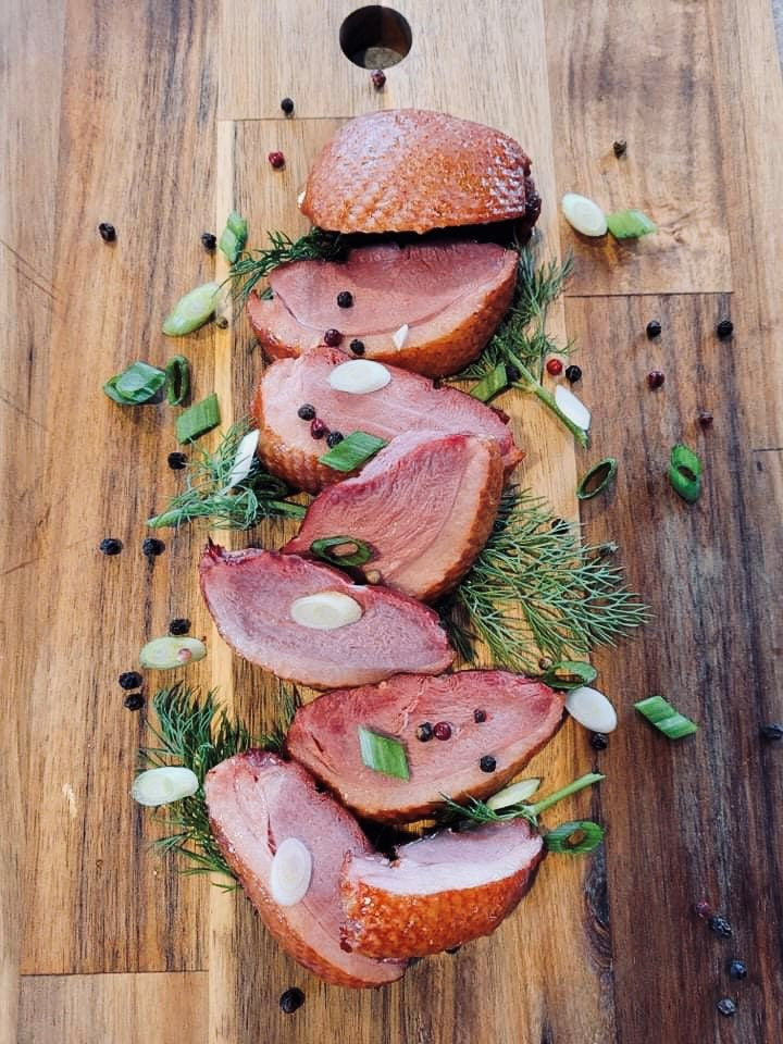 Poitrine de canard fumée