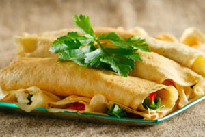 Crêpes de fruits de mer