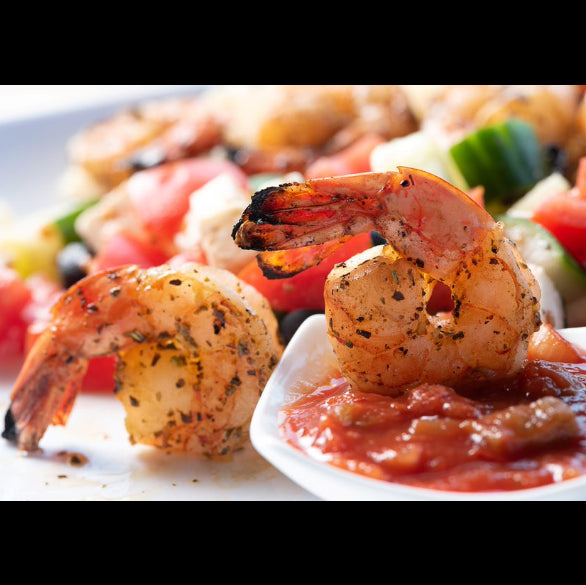 Crevettes tigrées 16/20 – Une chair ferme et juteuse, parfaite pour les grillades, les sautés et les recettes gourmandes.