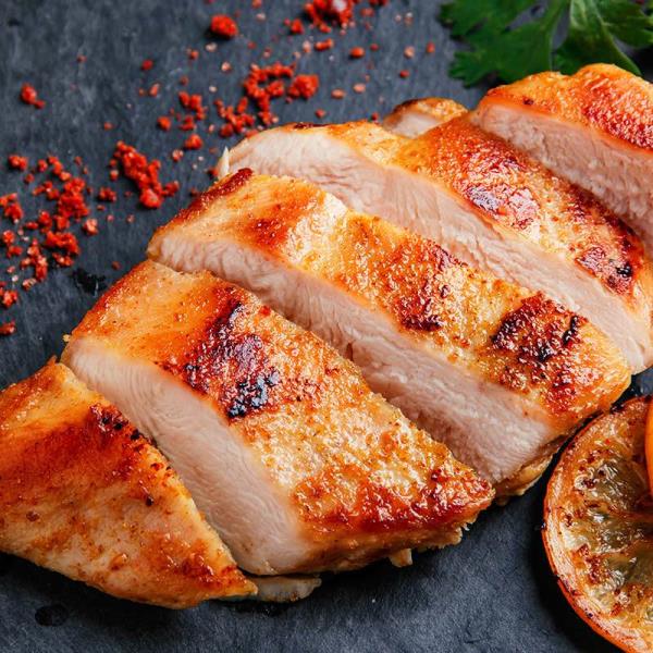 Poitrine de poulet marinée BBQ